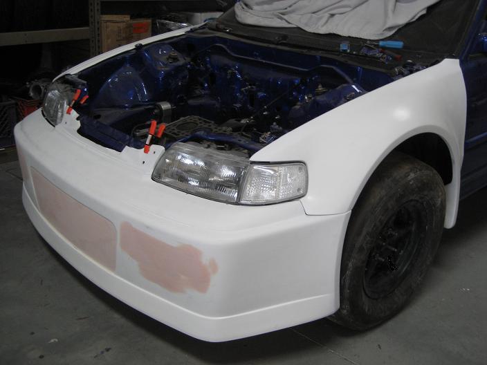 Honda crx fiberglass front end #6